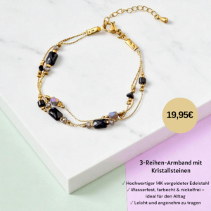 3 Reihen Armband