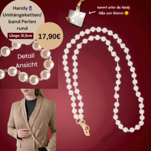 Handy Umhängeketten/band Perle rund