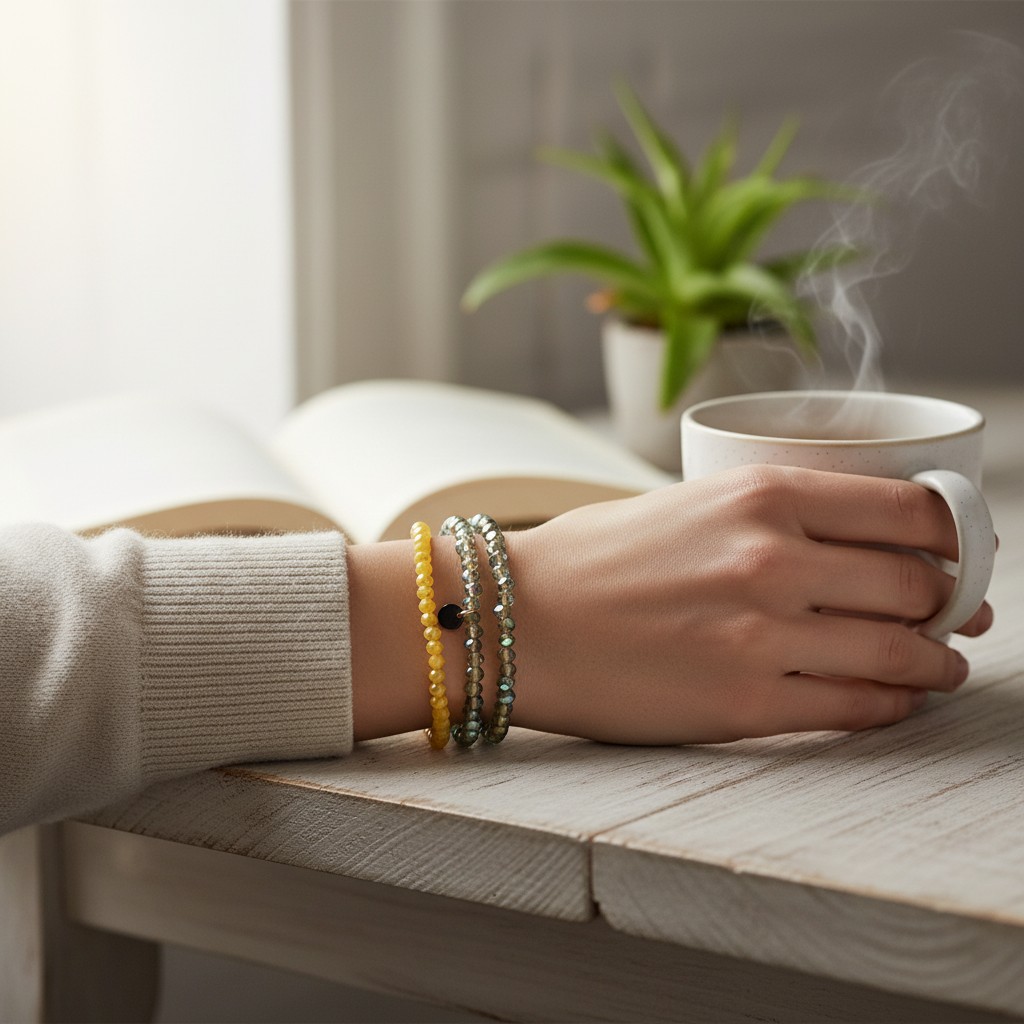Kristallperlen Armband – Bild 14