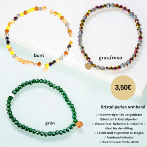 Kristallperlen Armband
