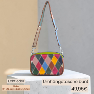 Umhängetasche bunt