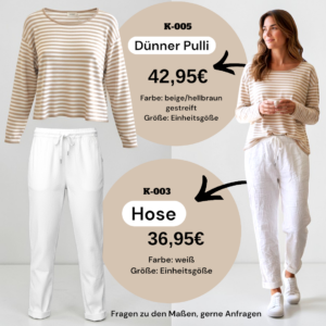 Hose K-003 & Pulli K-005