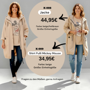 Jacke K-008 & Shirt Pulli K-009