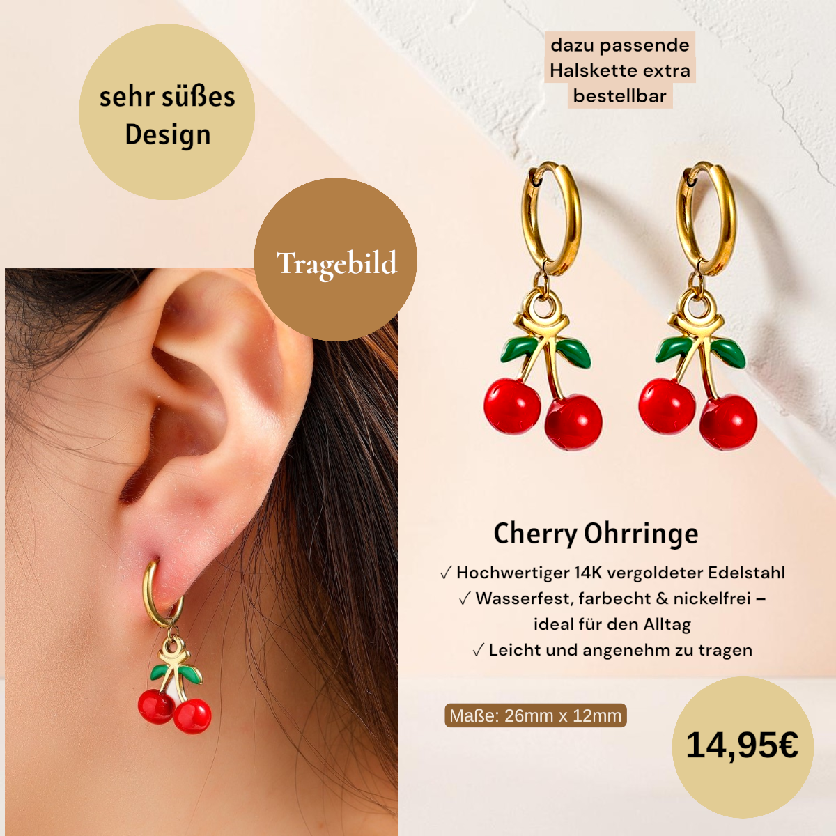 Cherry Ohrringe