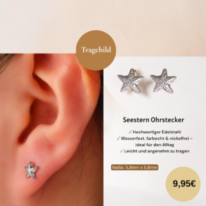 Seestern Ohrstecker