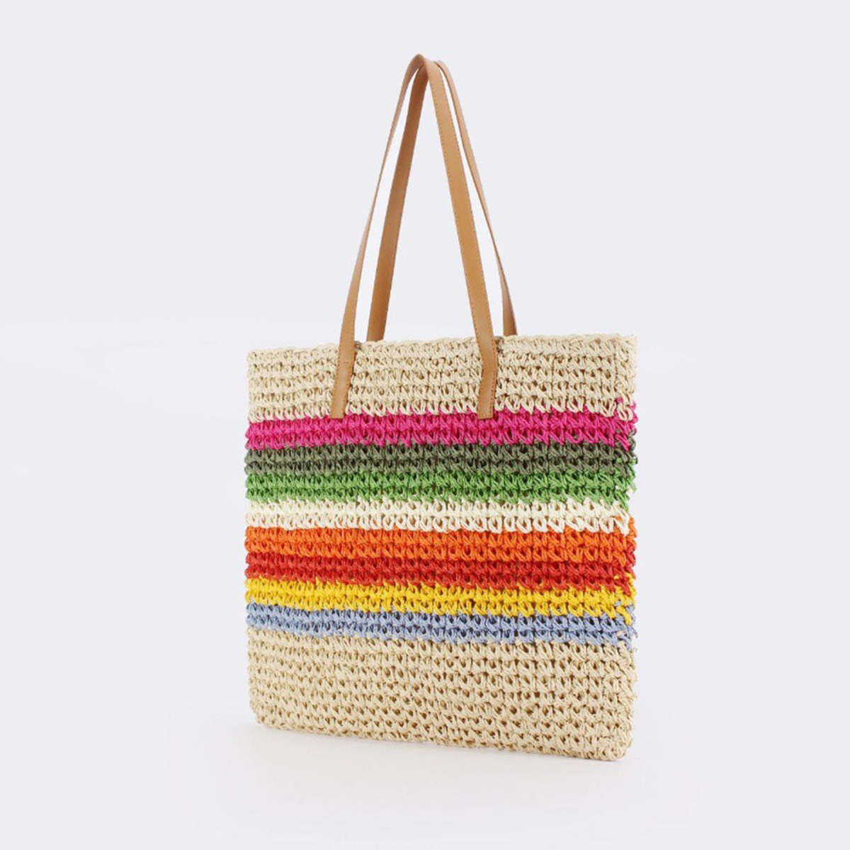 Strandtasche Streifen bunt – Bild 9