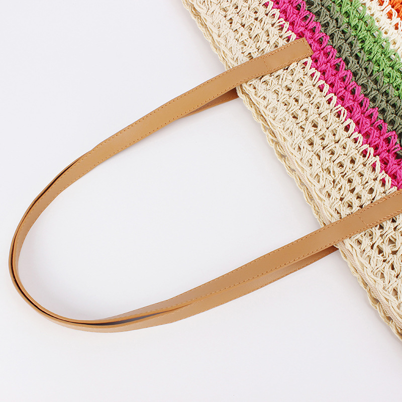 Strandtasche Streifen bunt – Bild 6