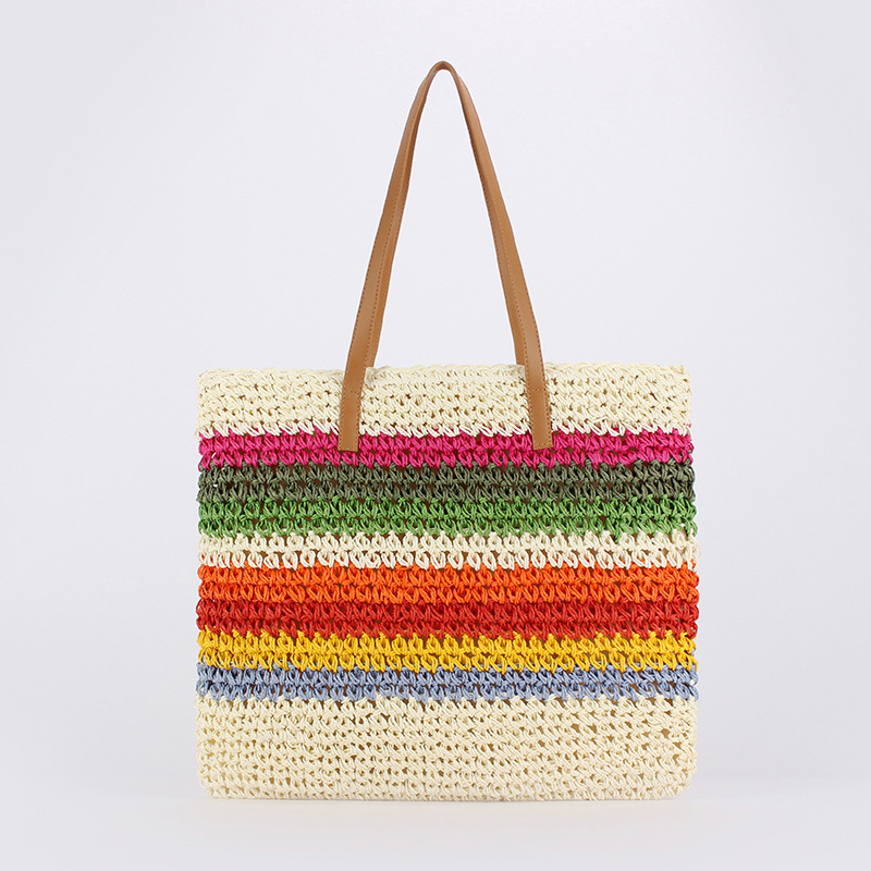 Strandtasche Streifen bunt – Bild 8