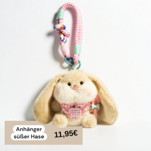 Anhänger süßer Hase, Schlüssel/Taschen Anhänger