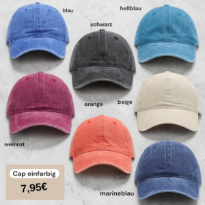 Cap einfarbig