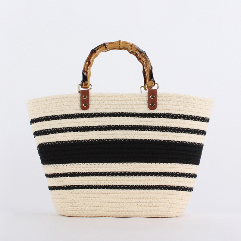 Gewebte Tasche m. standfestem Boden – Bild 7