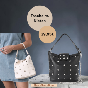 Tasche mit Nieten