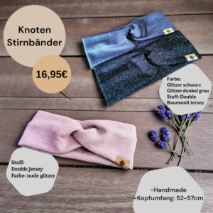 Stirnbänder, Stirnband, Knotenstirnband