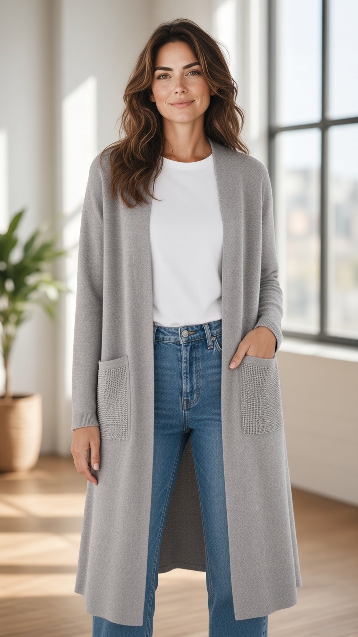 Long Weste/Jacke – Bild 2