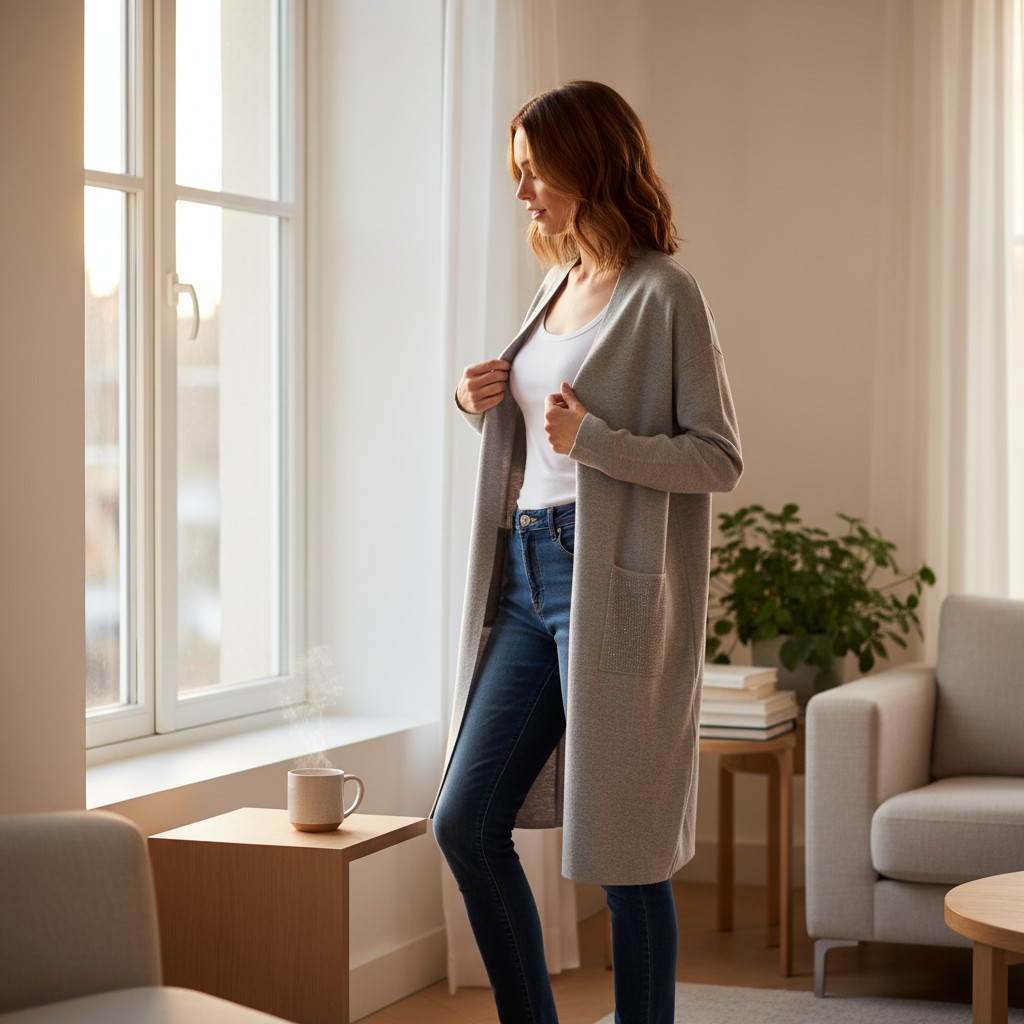 Long Weste/Jacke – Bild 3
