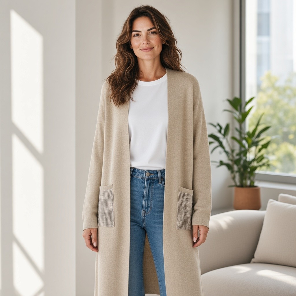 Long Weste/Jacke – Bild 6