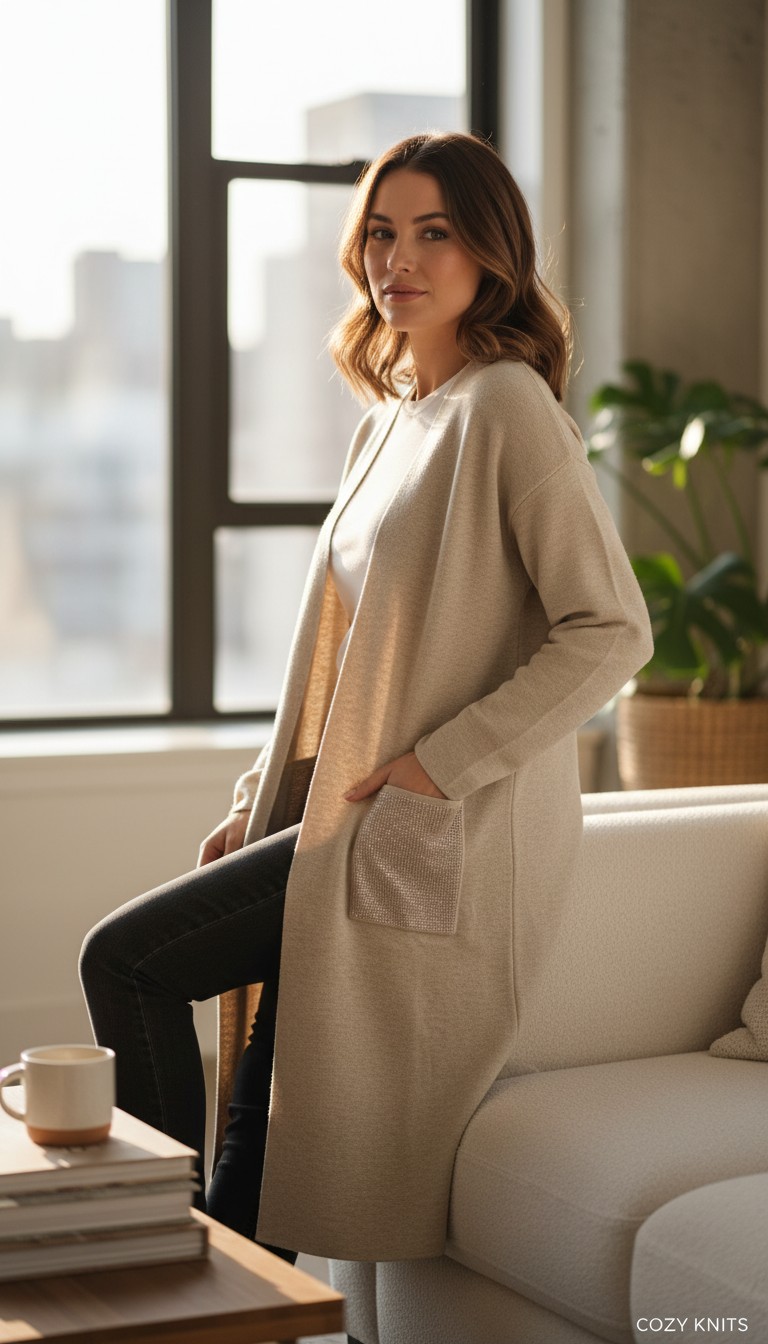 Long Weste/Jacke – Bild 9