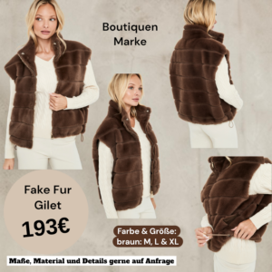 Fake Fur Gilet