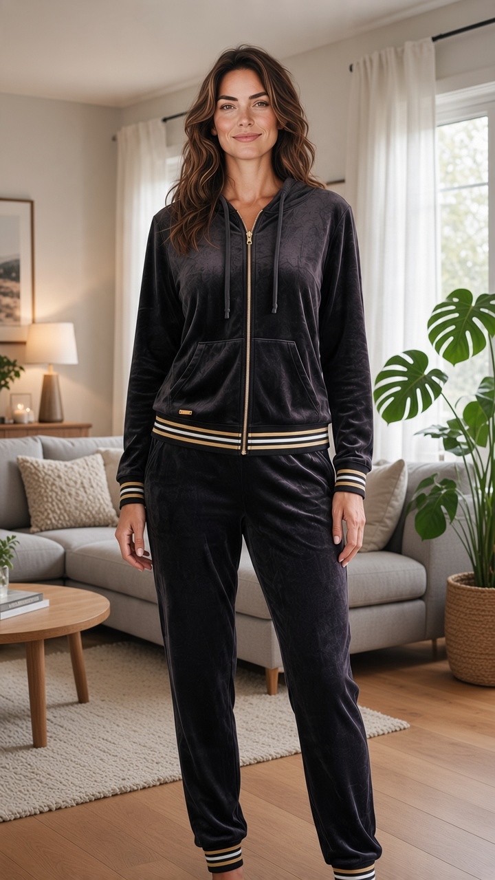 2 teiliges Jogger Set (Weste & Hose) – Bild 3