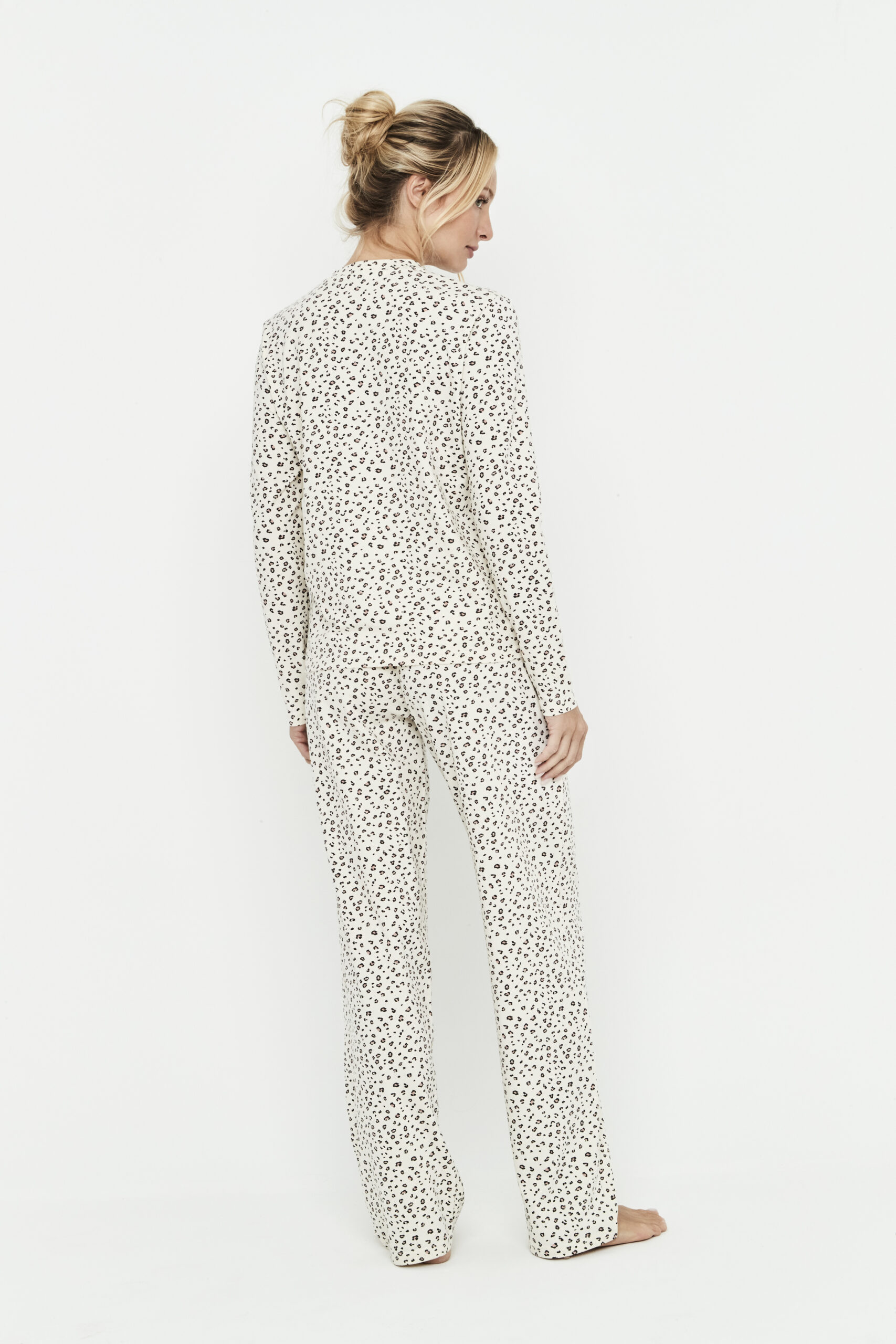 2 teiliges Pyjama Set (lang arm Shirt & Hose) – Bild 2