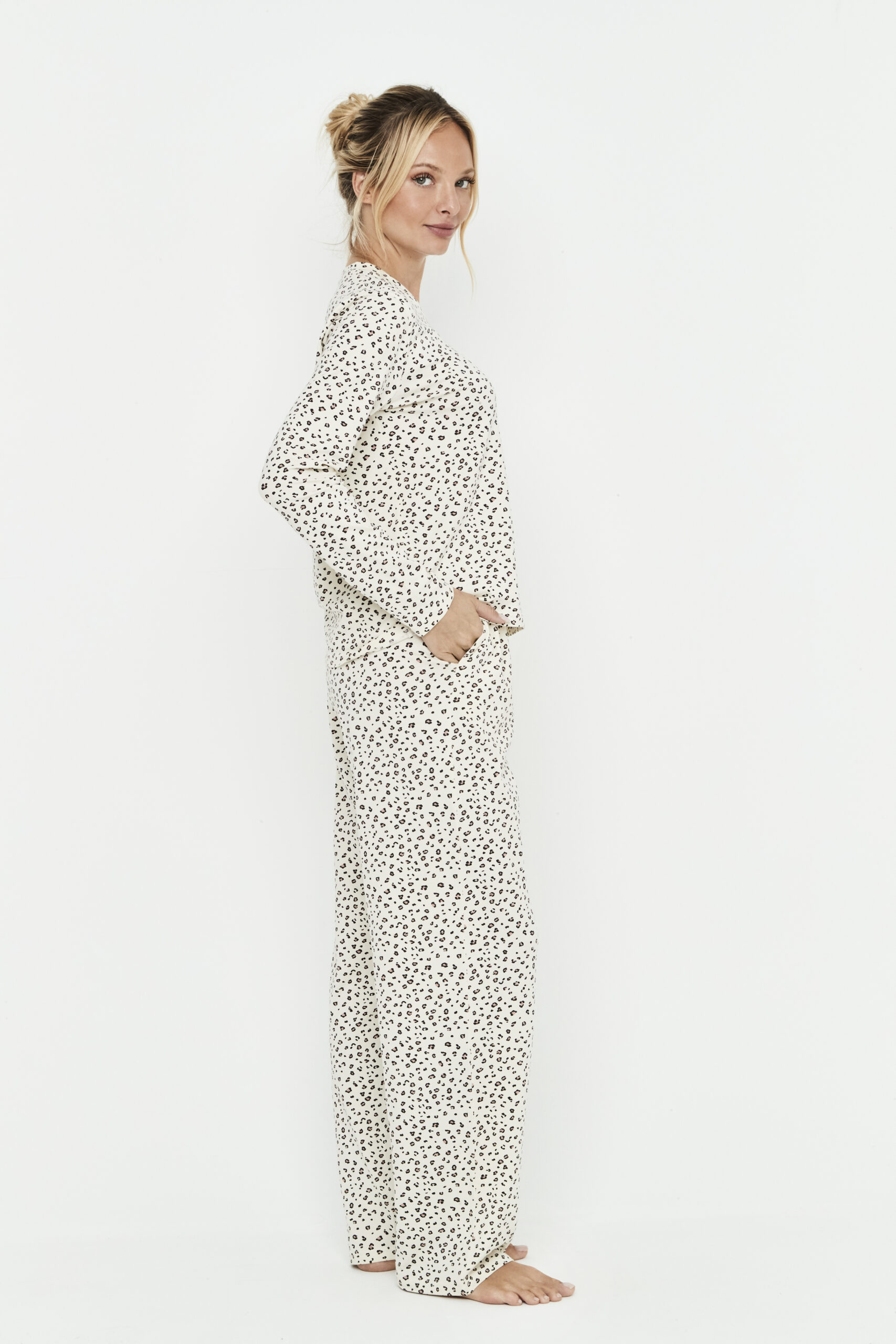 2 teiliges Pyjama Set (lang arm Shirt & Hose) – Bild 6